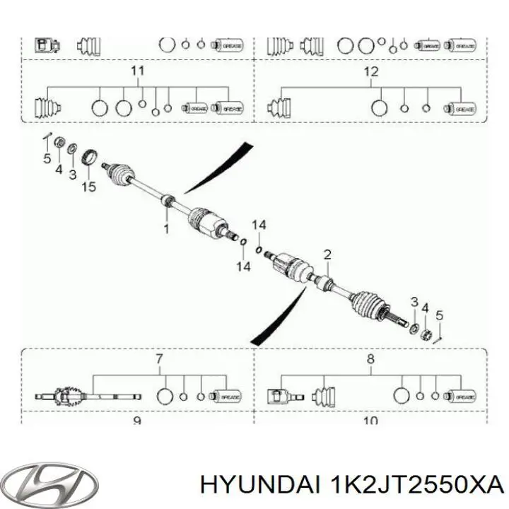 1K2JT2550XA Hyundai/Kia 