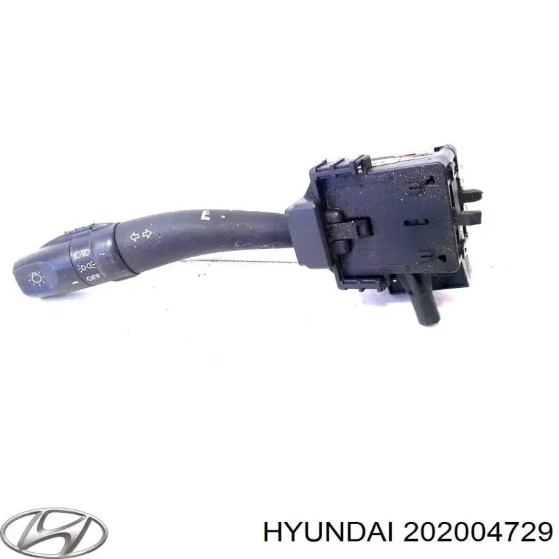 Переключатель света фар на "торпедо" 202004729 Hyundai/Kia