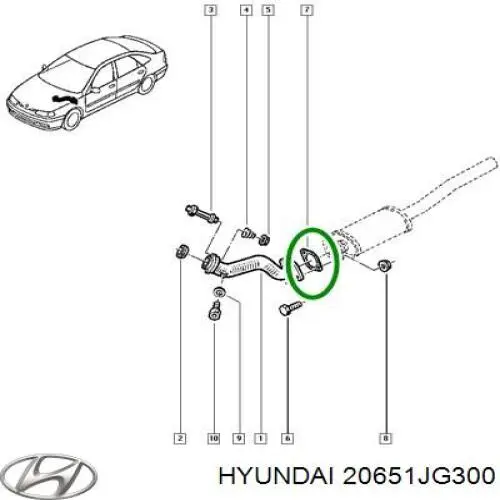  20651JG300 Hyundai/Kia