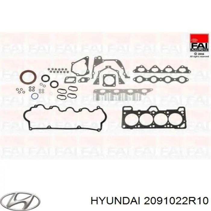 Комплект прокладок двигателя 2091022R10 Hyundai/Kia