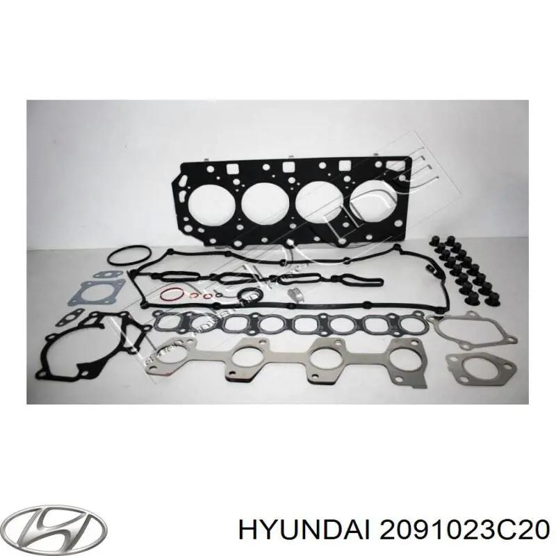 2091023C00 Hyundai/Kia комплект прокладок двигателя полный