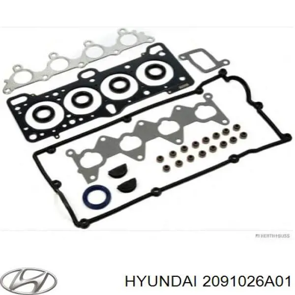 Полный комплект прокладок двигателя Hyundai/Kia 2091026A01 цена, от 45.61 USD