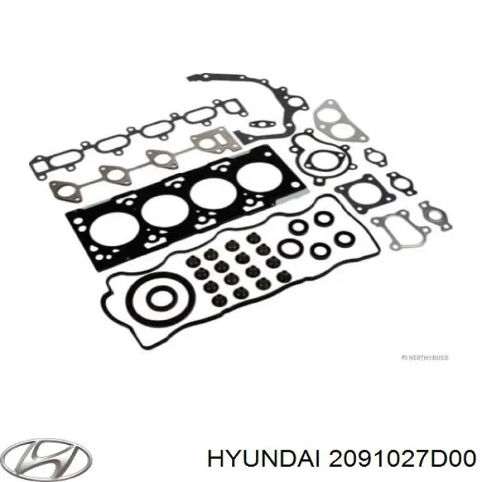 2091027D00 Hyundai/Kia Комплект прокладок на двигатель