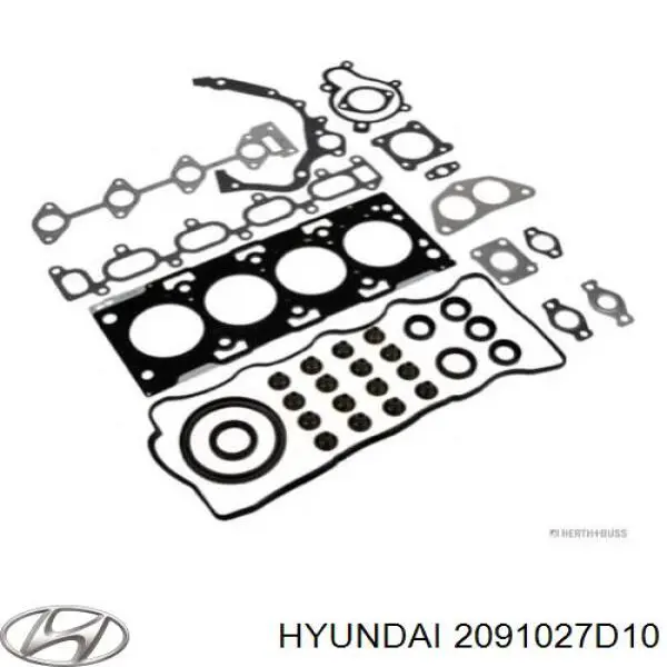 Купить 2091027D10 Hyundai/Kia Полный комплект прокладок