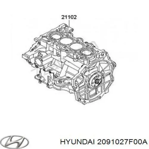 Полный комплект прокладок двигателя Hyundai/Kia 2091027F00A цена, от 368.46 USD