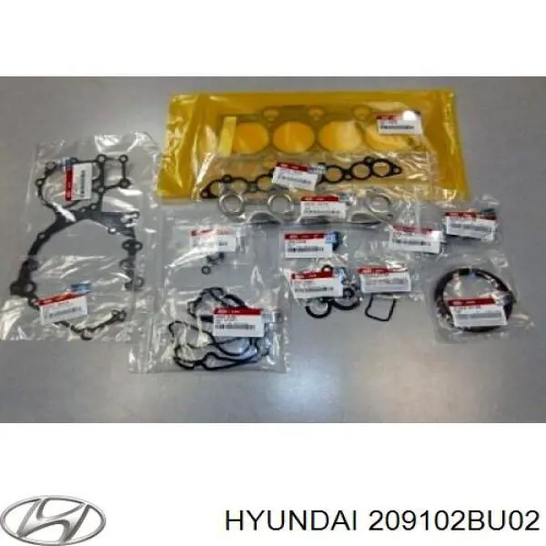 Полный комплект прокладок двигателя Hyundai/Kia 209102BU02 цена, от 225.84 USD