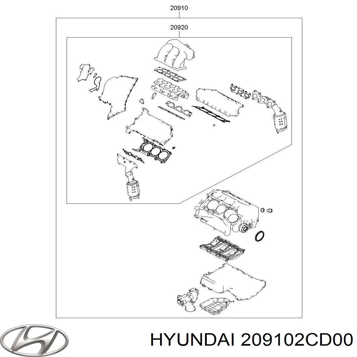 209102CD00 Hyundai/Kia 