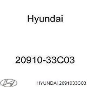 2091033C01 Hyundai/Kia Комплект прокладок на двигатель