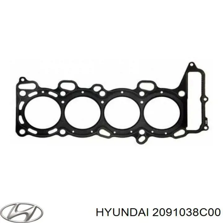 2091038C00 Hyundai/Kia комплект прокладок двигателя полный
