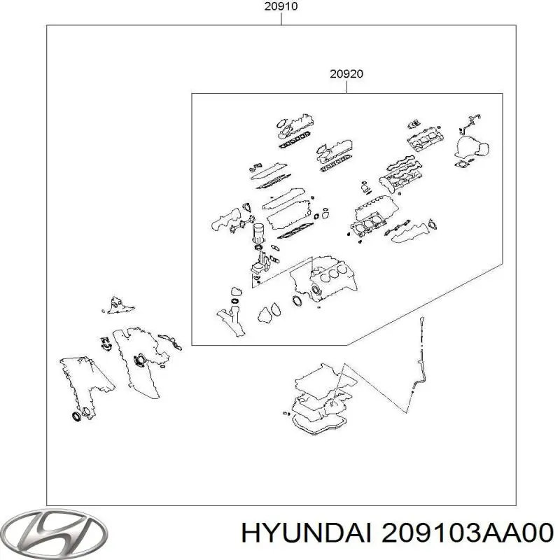  209103AA00 Hyundai/Kia