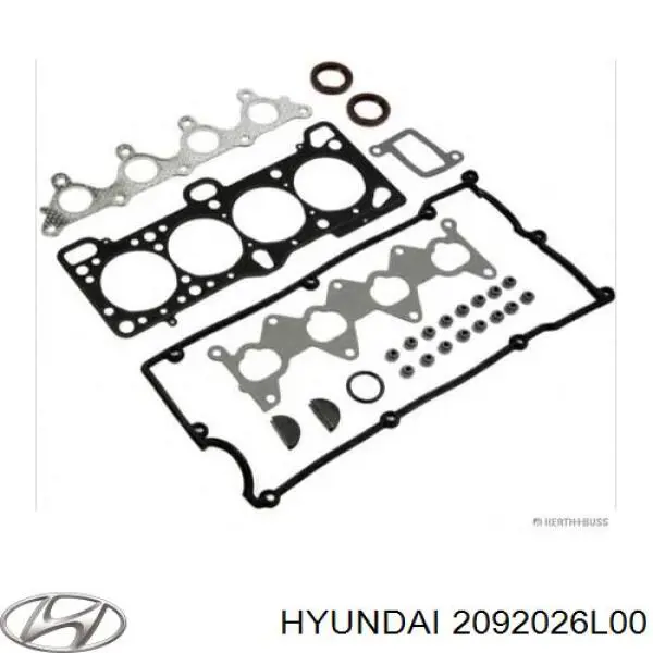 Верхний комплект прокладок двигателя Hyundai/Kia 2092026L00 цена, от 79.97 USD