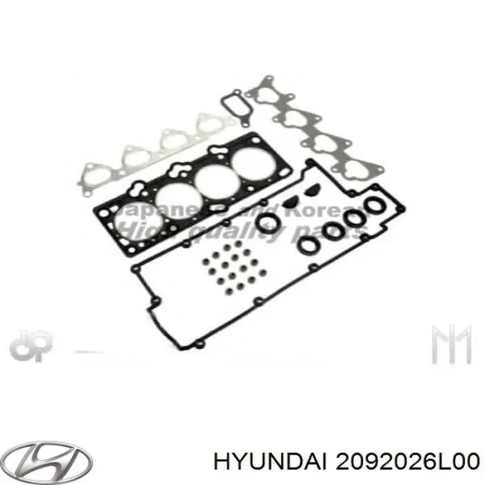 Купить 2092026L00 Hyundai/Kia Верхний комплект прокладок двигателя