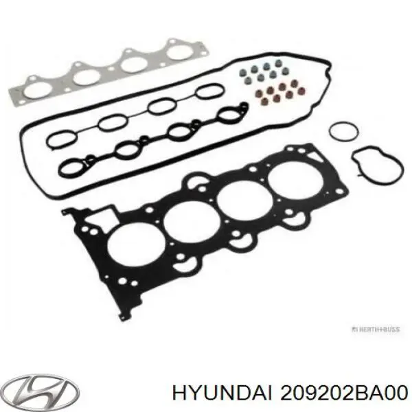 209202BA00 Hyundai/Kia kit superior de vedantes de motor