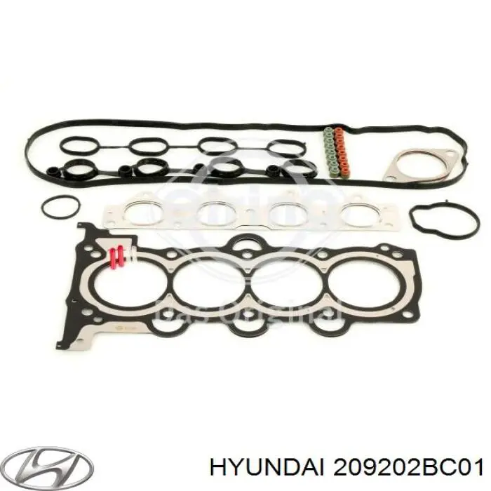 Верхний комплект прокладок двигателя 209202BC01 Hyundai/Kia