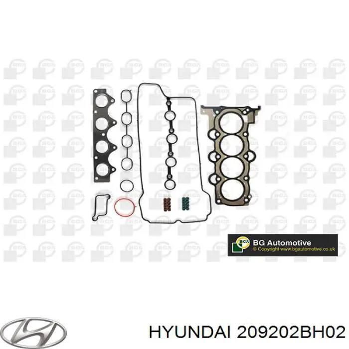209202BK01 Hyundai/Kia комплект прокладок двигателя верхний