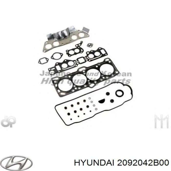 Комплект прокладок 2092042B00 Hyundai/Kia