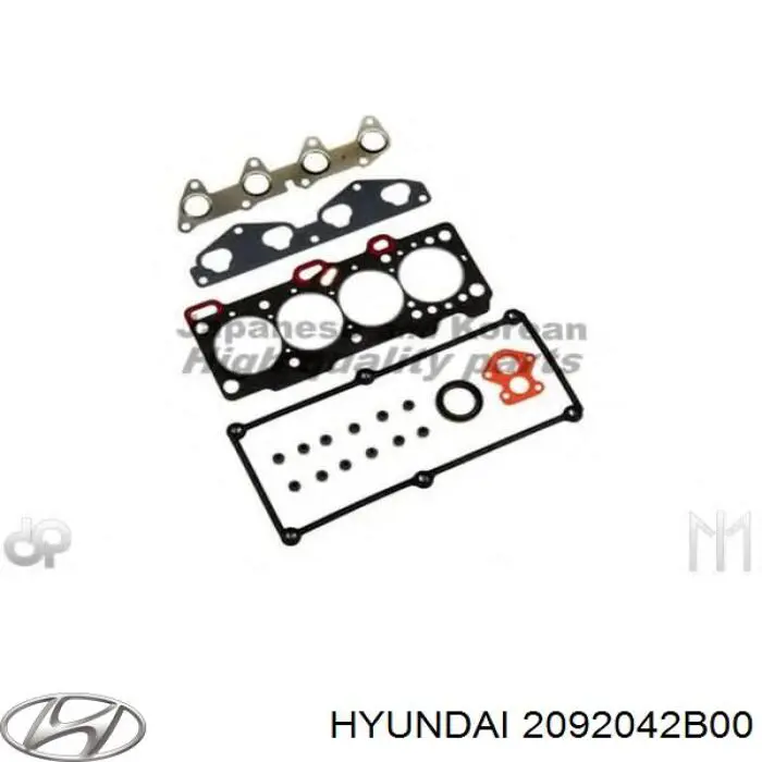 Комплект прокладок двигателя 2092042B00 Hyundai/Kia