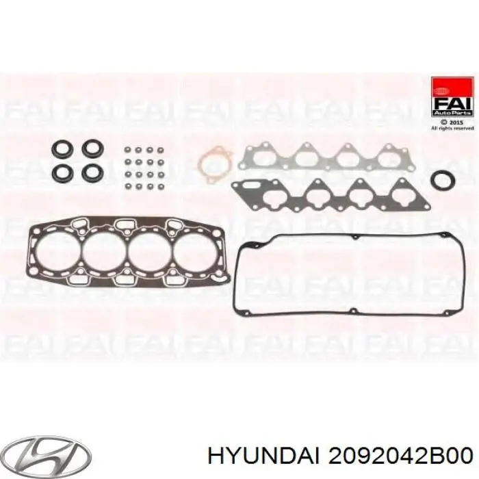 2092042B00 Hyundai/Kia Комплект прокладок на двигатель