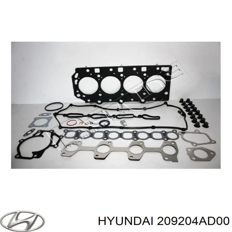 Комплект прокладок двигателя верхний на Hyundai H-1 STAREX Starex 
