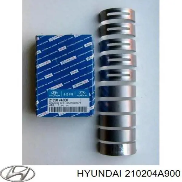 Вкладыши коленвала коренные, стандарт (STD) Hyundai/Kia 210204A900 цена, от 28.84 USD