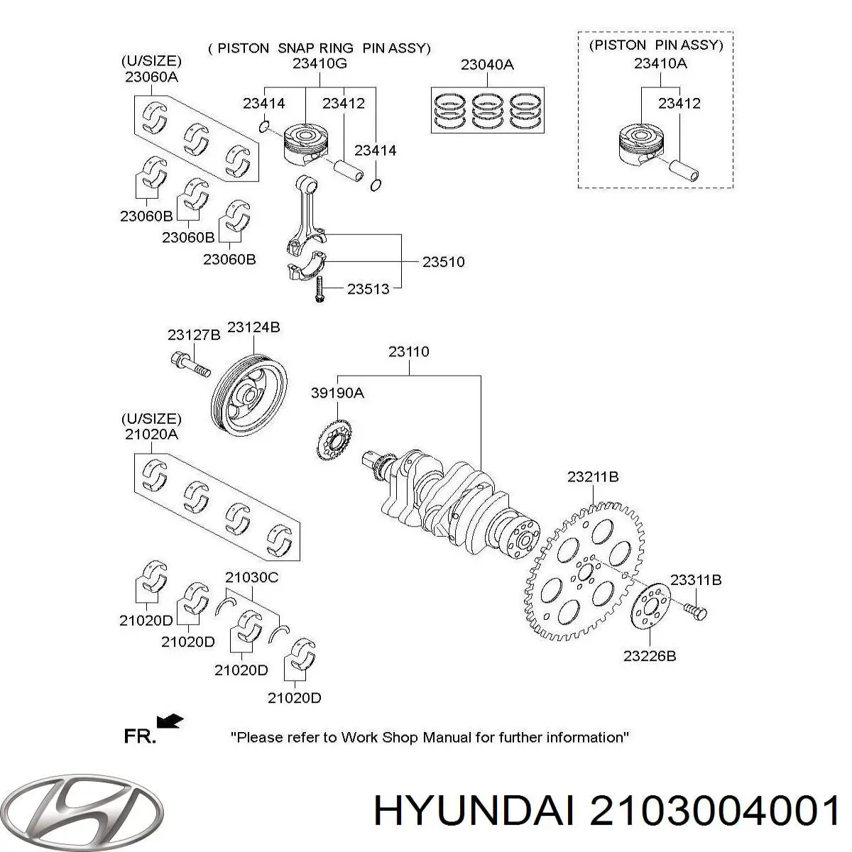 2103004001 Hyundai/Kia 