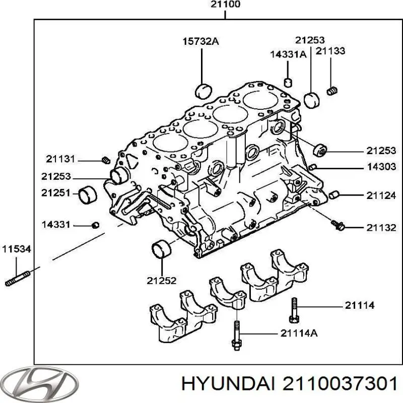 Купить 2110037300 Hyundai/Kia Пенек