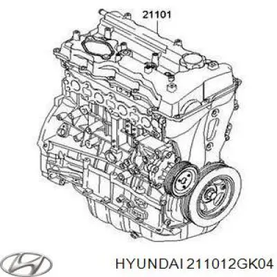 ГБЦ 211012GK04 Hyundai/Kia