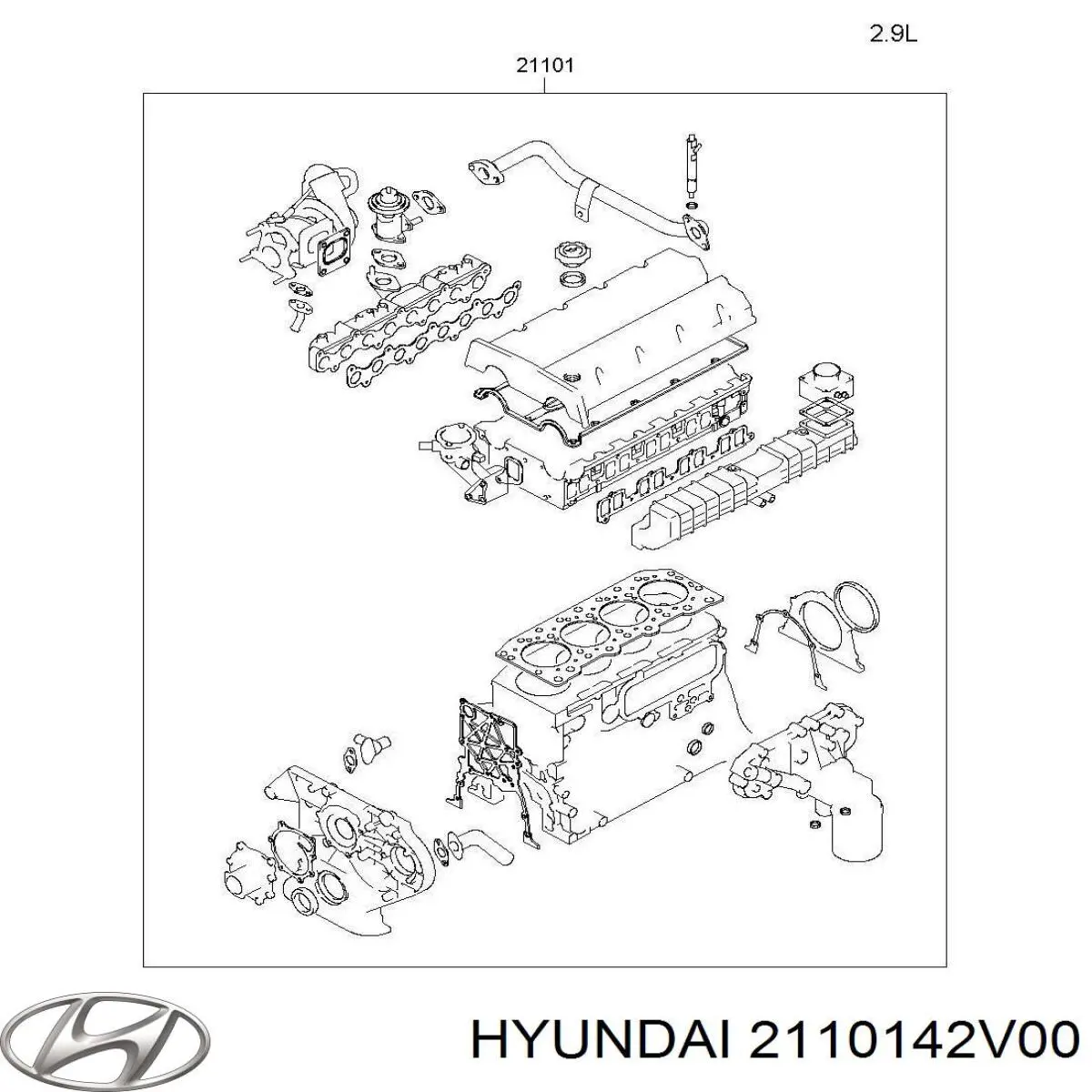  2110142V00 Hyundai/Kia