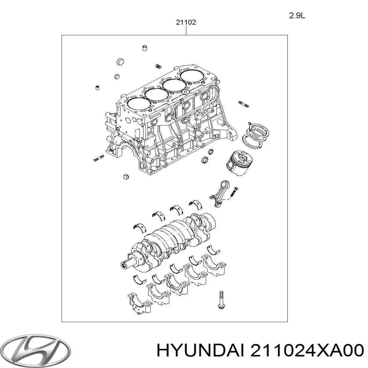  211024XA00 Hyundai/Kia