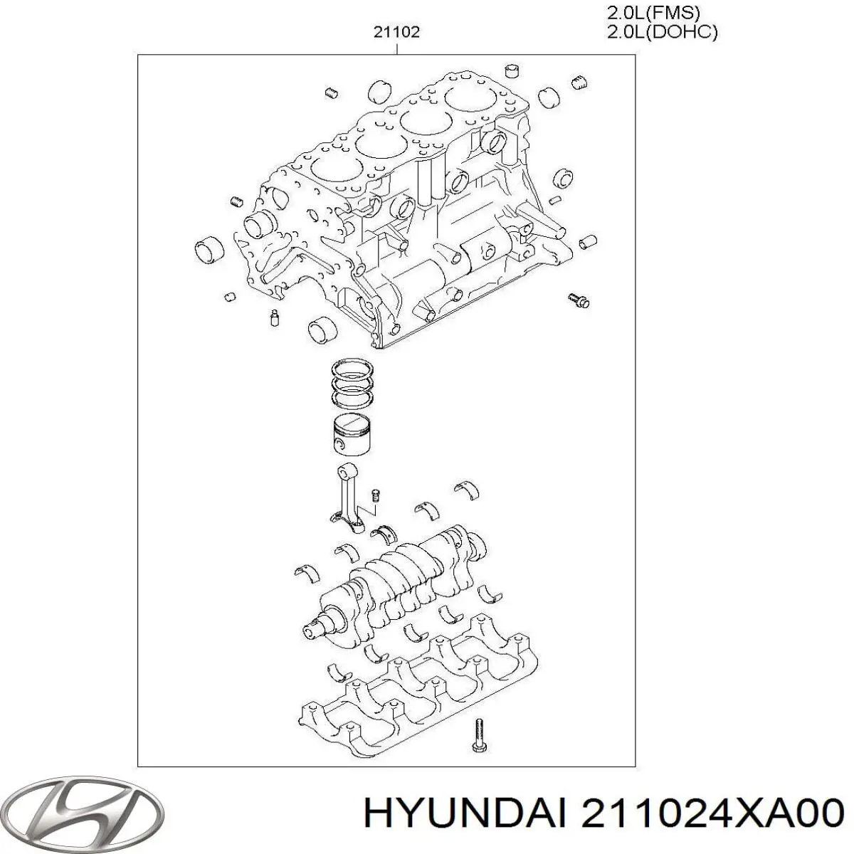  Hyundai/Kia 211024XA00 цена, от 1731.94 USD