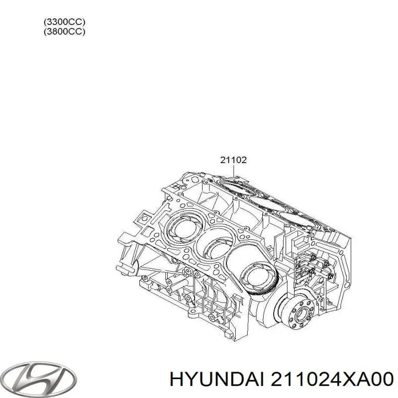Купить 211024XA00 Hyundai/Kia 