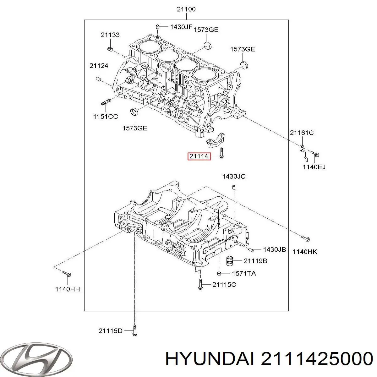  Hyundai/Kia 2111425000 цена, от 4.17 USD