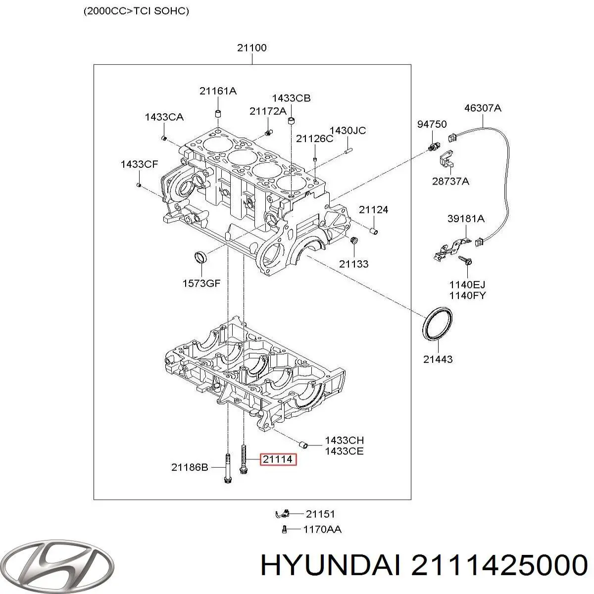 Купить 2111425000 Hyundai/Kia 