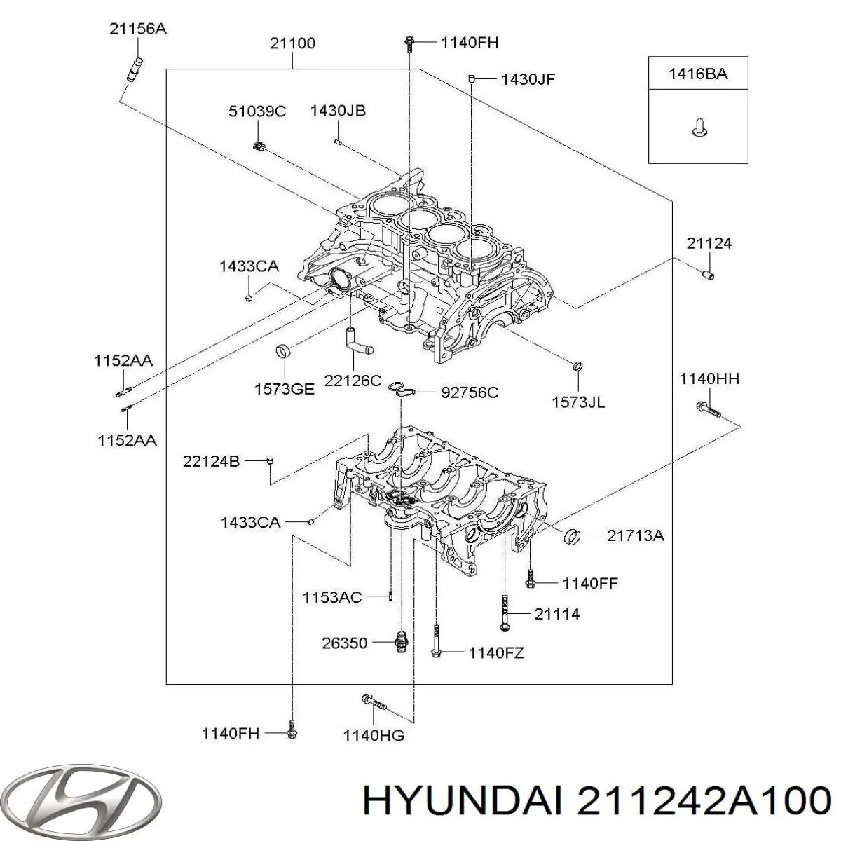  211242A100 Hyundai/Kia