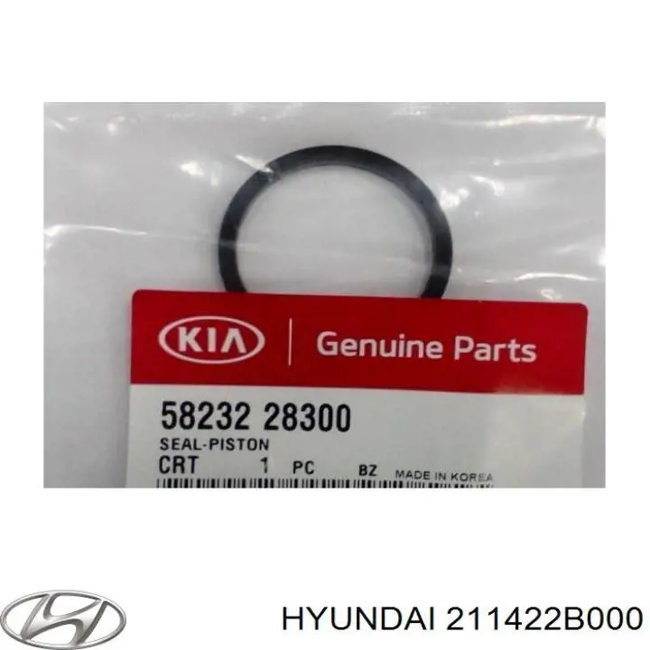 211422B000 Hyundai/Kia Прокладка головки блока