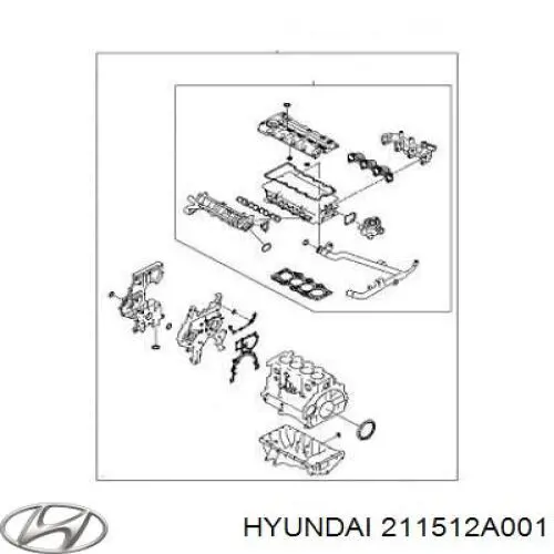  Hyundai/Kia 211512A001 цена, от 36.72 USD