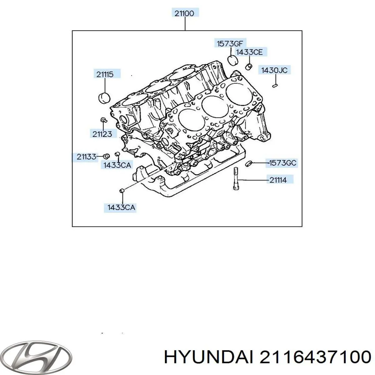  2116437100 Hyundai/Kia