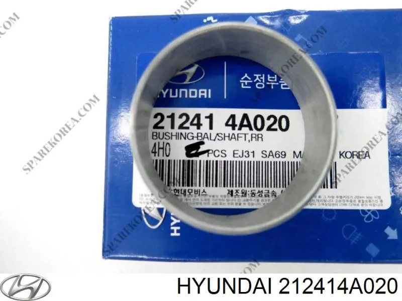 212414A020 HYUNDAI Revistimiento Del Eje De Equilibrio original y equivalente