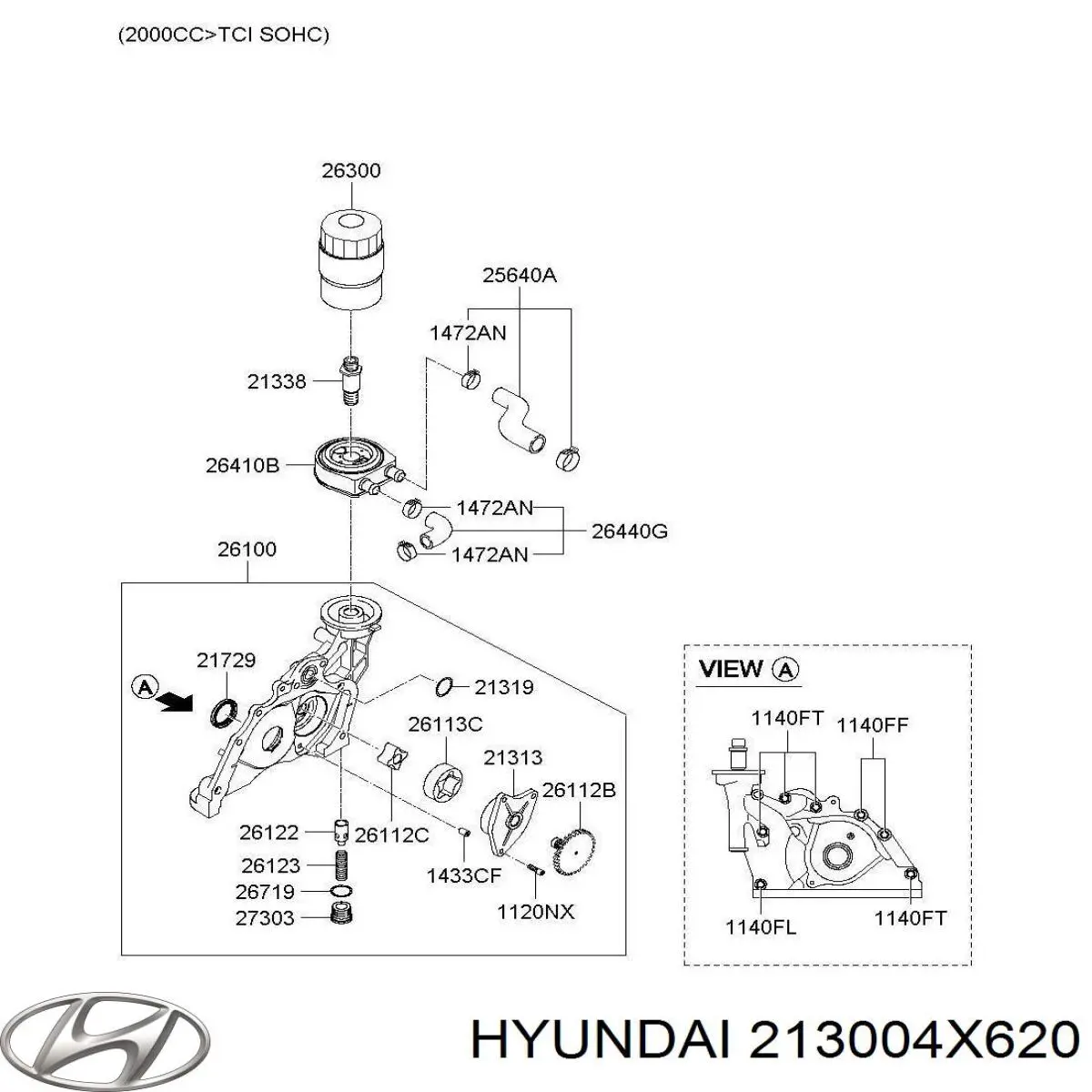  213004X620 Hyundai/Kia