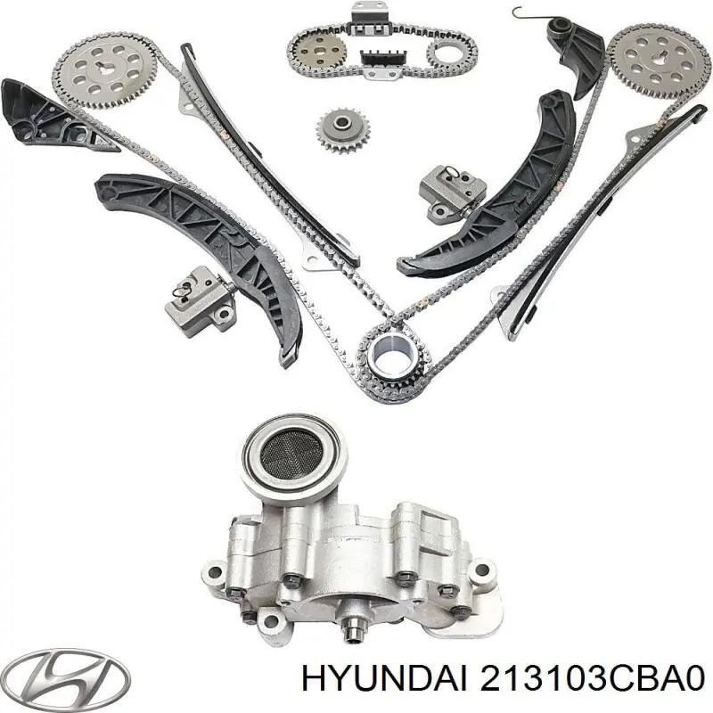 Маслонасос Hyundai/Kia 213103CBA0