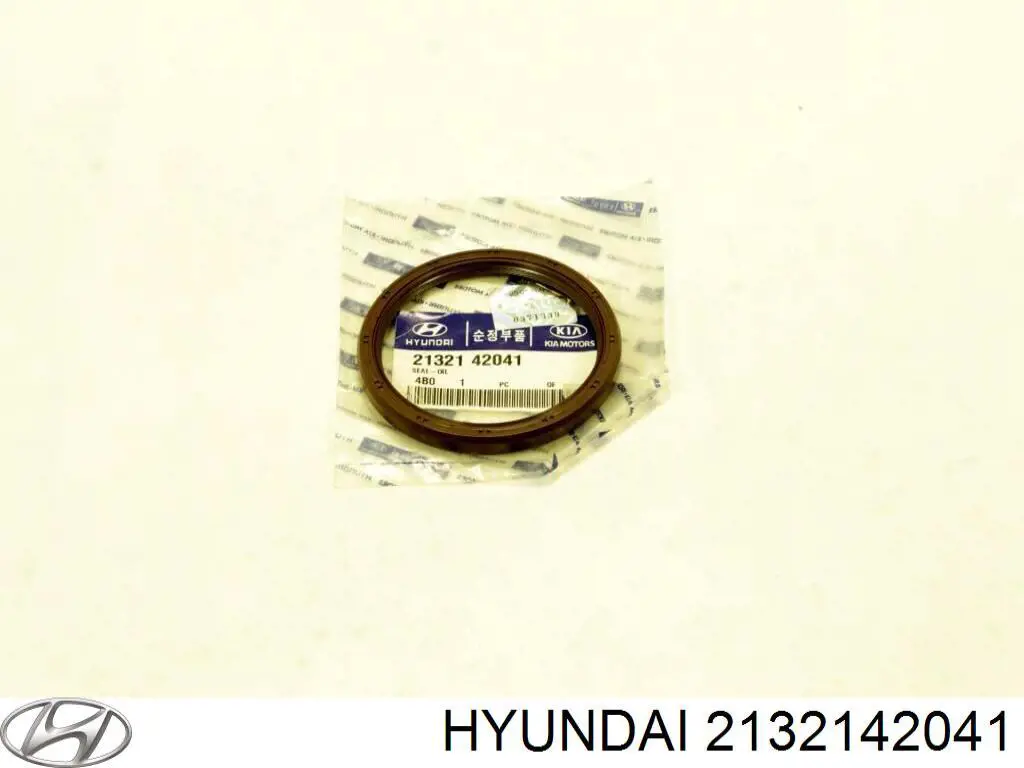 2132142041 Hyundai/Kia Сальник коленвала двигателя, задний