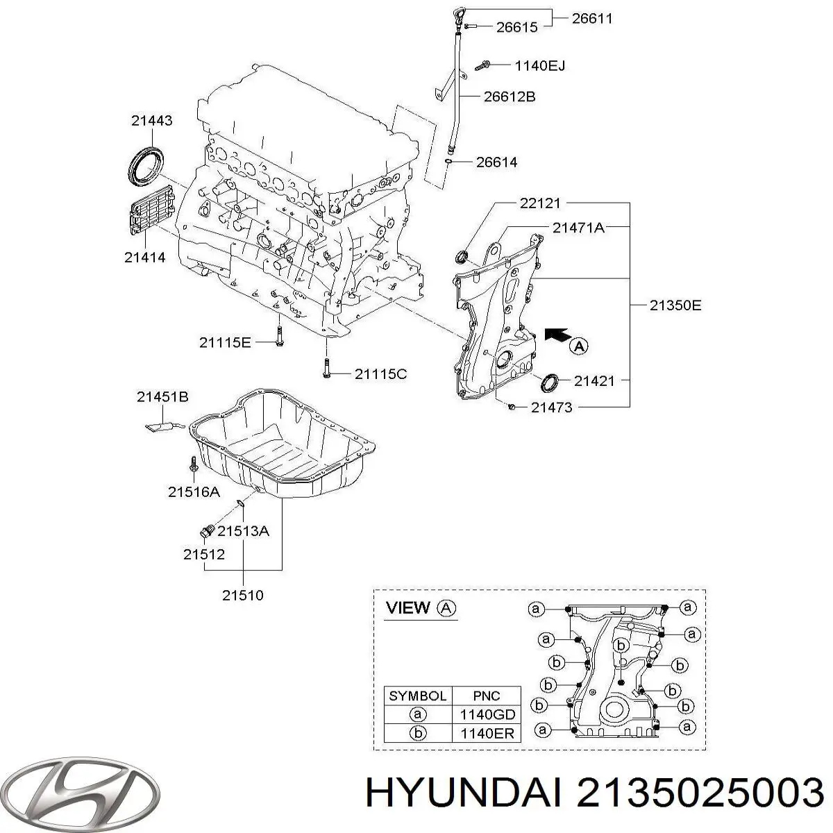  2135025003 Hyundai/Kia