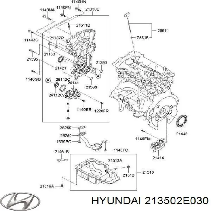 213502E030 Hyundai/Kia 