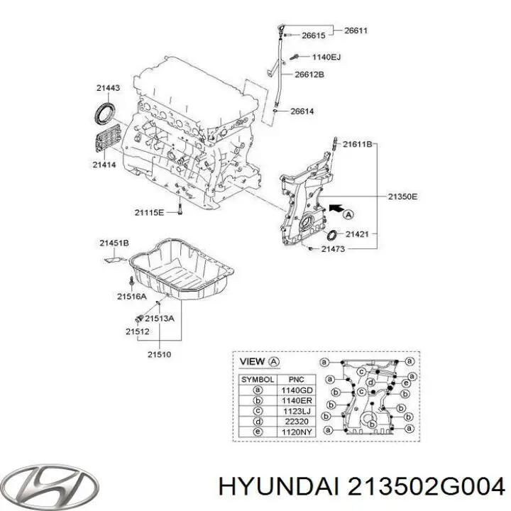 213502G004 Hyundai/Kia 