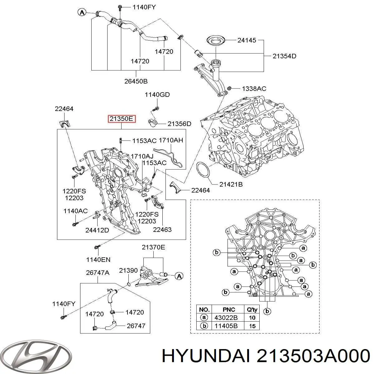 213503A000 Hyundai/Kia 