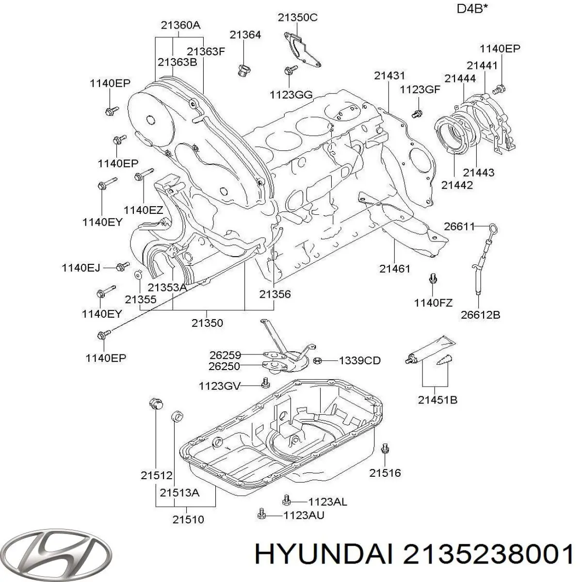  2135238001 Hyundai/Kia