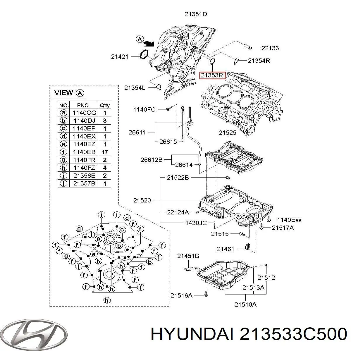 213533C500 Hyundai/Kia 