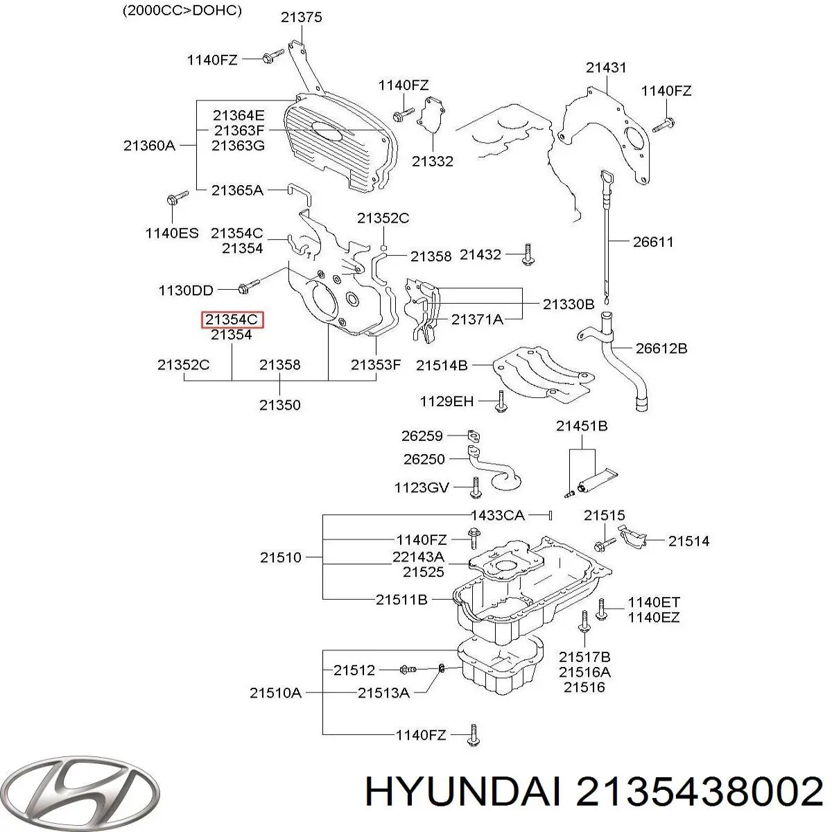  2135438002 Hyundai/Kia