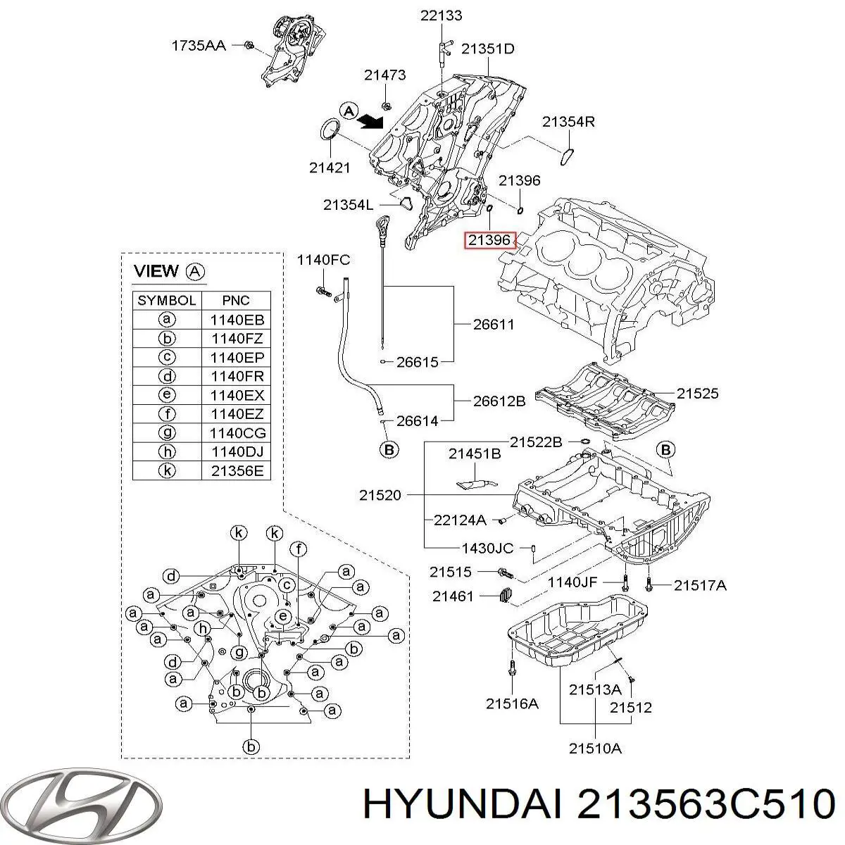 213563C510 Hyundai/Kia 