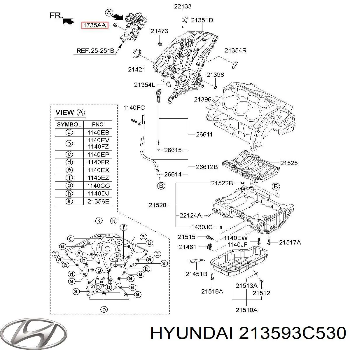  Hyundai/Kia 213593C530 цена, от 1.07 USD
